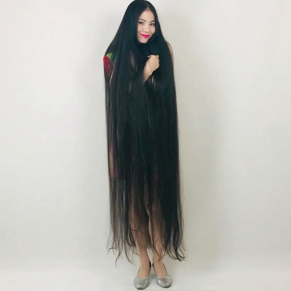 Asian Very Long Hair Girl #95593318