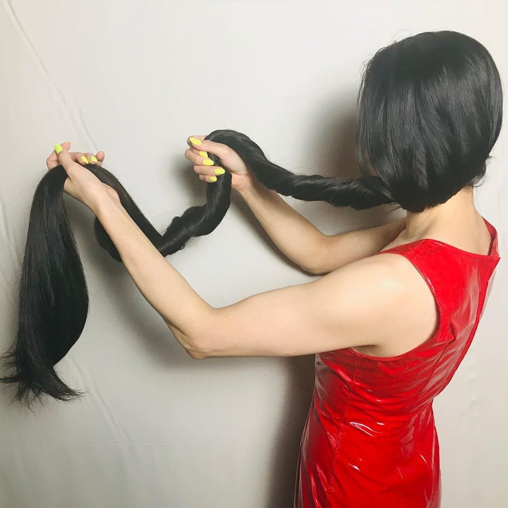 Asian Very Long Hair Girl #95593388
