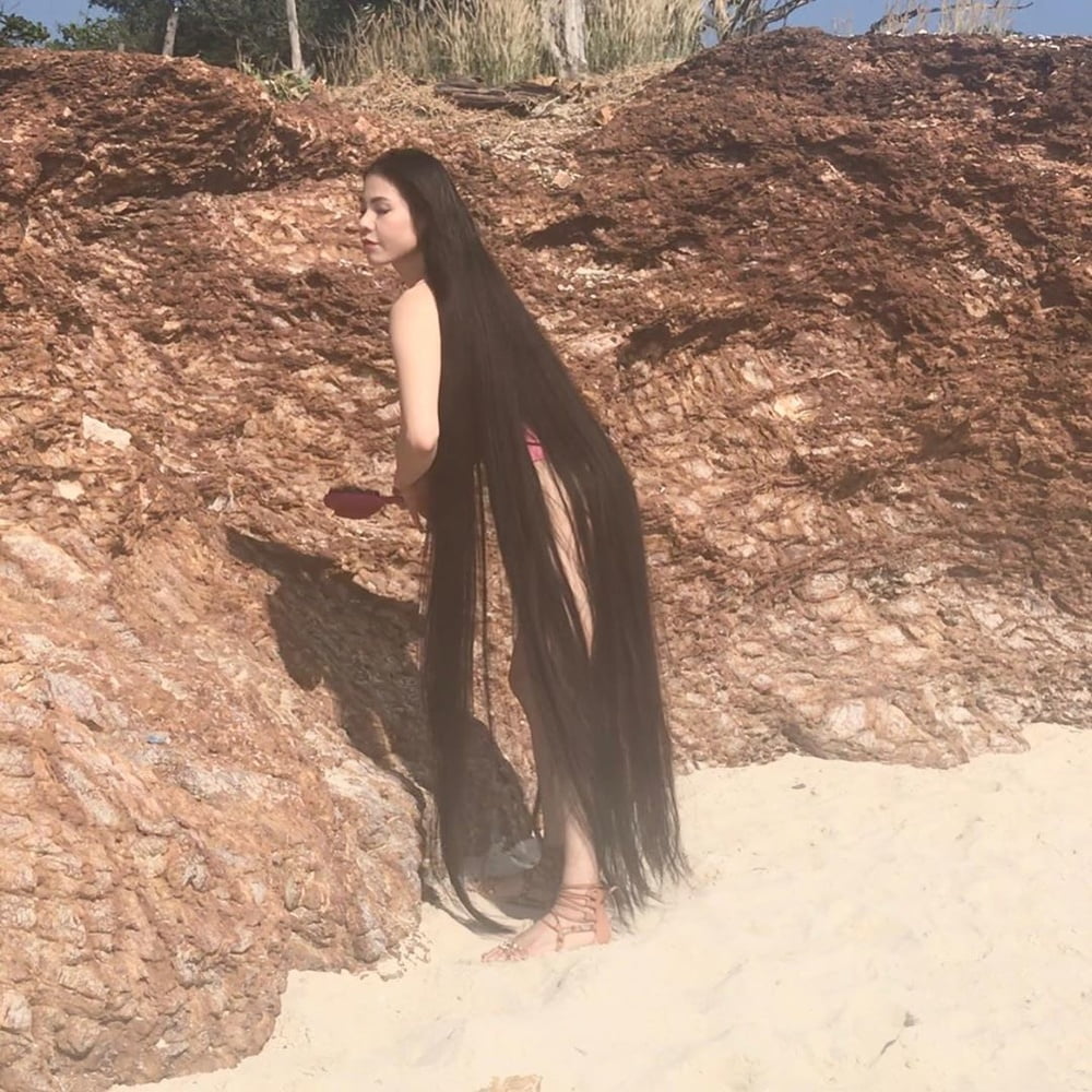 Asian Very Long Hair Girl #95593407