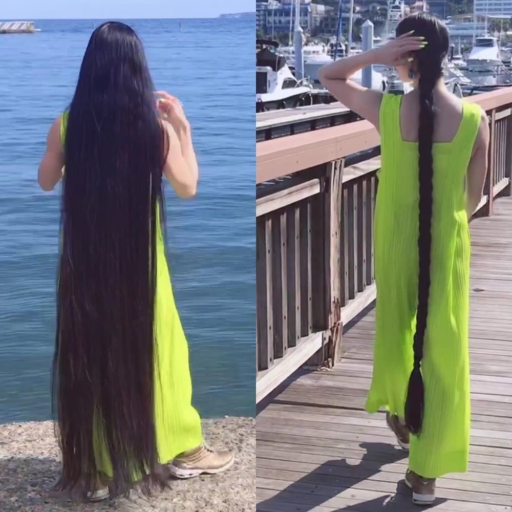 Asian Very Long Hair Girl #95593468