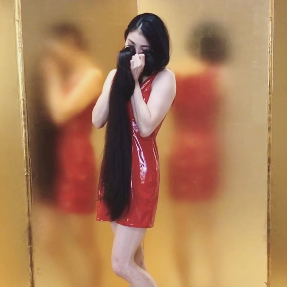Asian Very Long Hair Girl #95593542