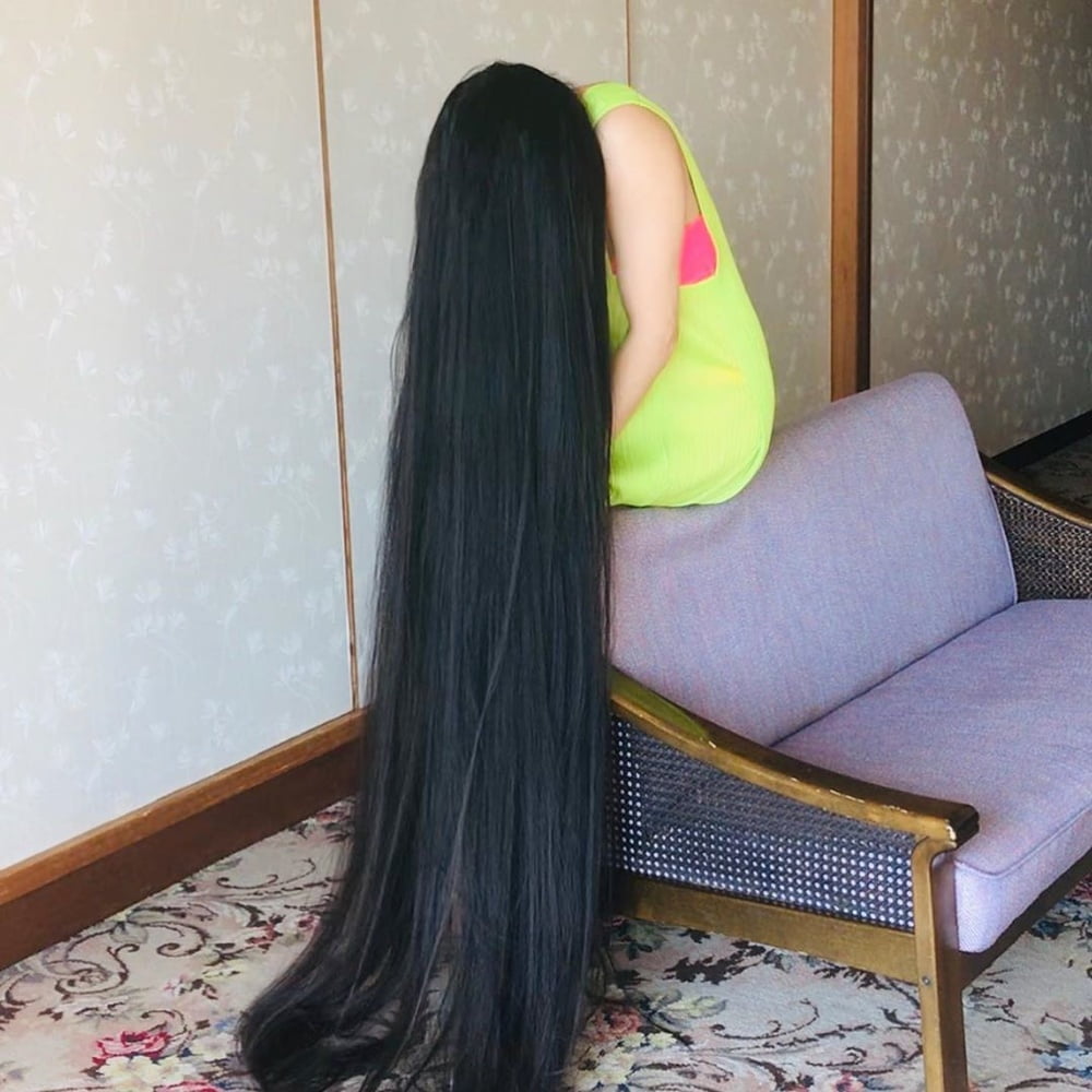 Asian Very Long Hair Girl #95593551