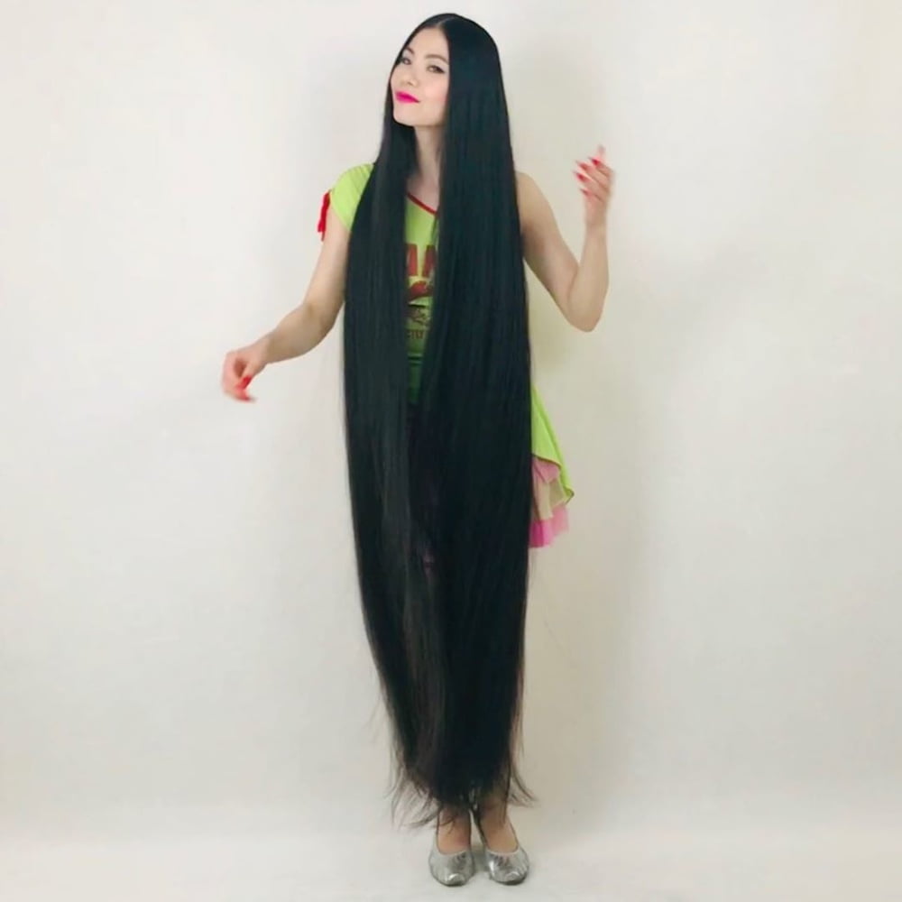 Asian Very Long Hair Girl #95593633
