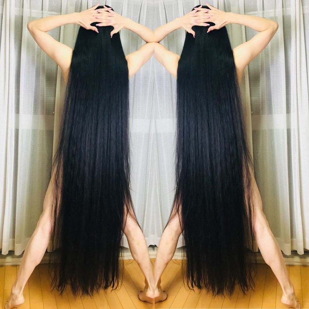 Asian Very Long Hair Girl #95593744