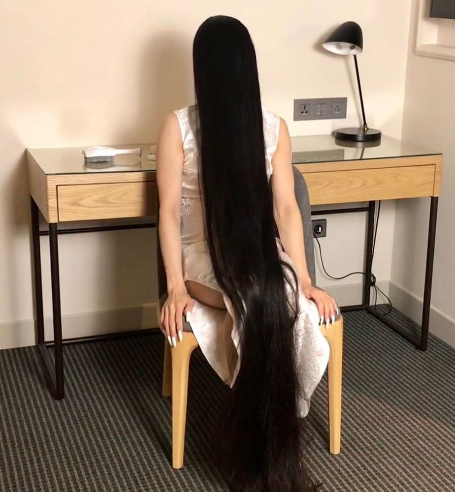 Asian Very Long Hair Girl #95593774
