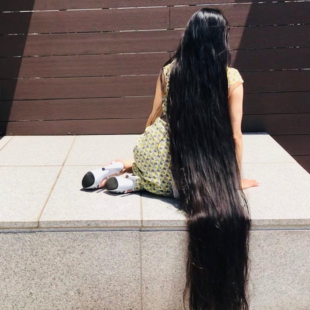 Asian Very Long Hair Girl #95593804