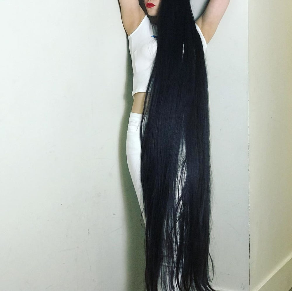 Asian Very Long Hair Girl #95593952