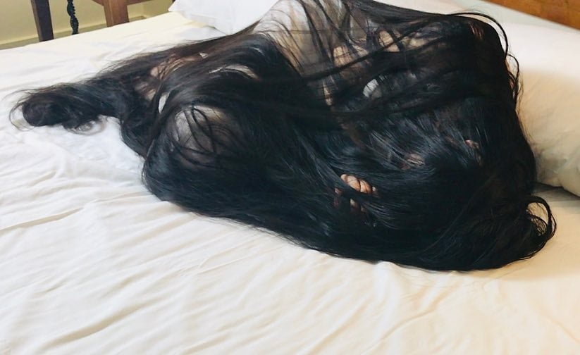 Asiática de pelo muy largo chica
 #95593968