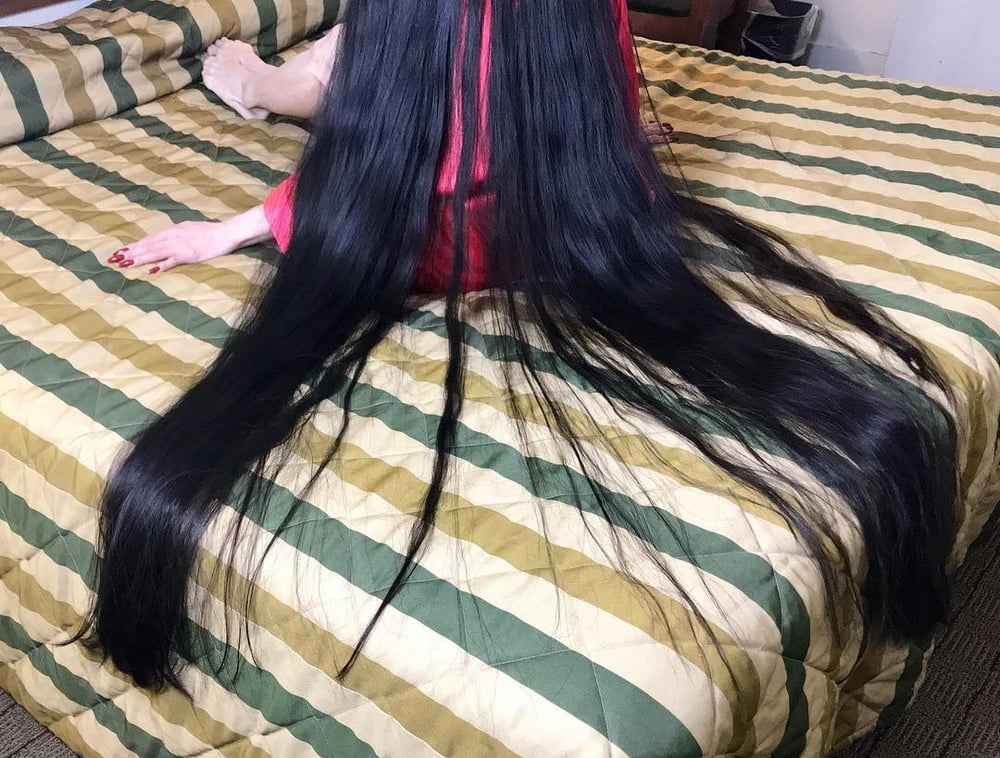 Asian Very Long Hair Girl #95593972
