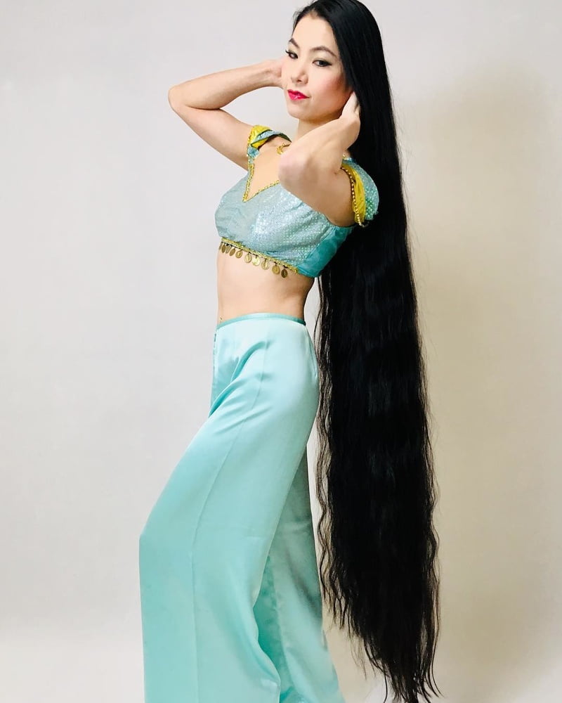 Asian Very Long Hair Girl #95594100