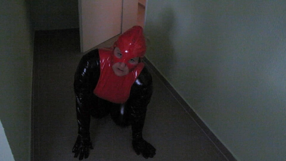 Petplay in latex suit ... #89028958