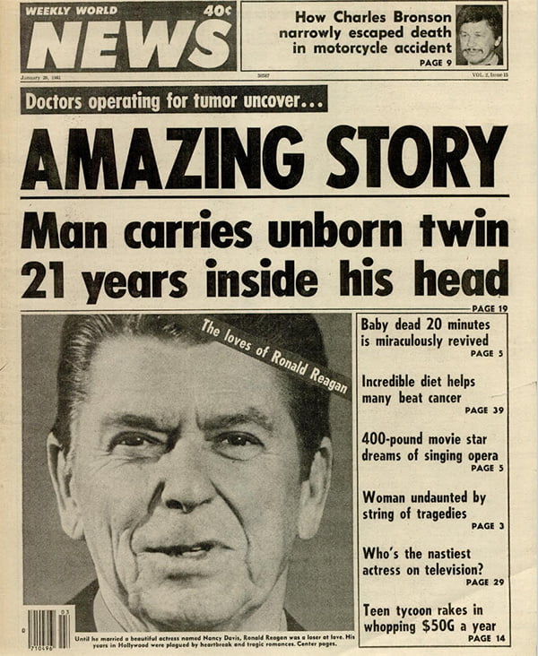 Vintage Headlines &amp; Tabloids #100292960