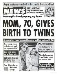 Vintage Headlines &amp; Tabloids #100293423