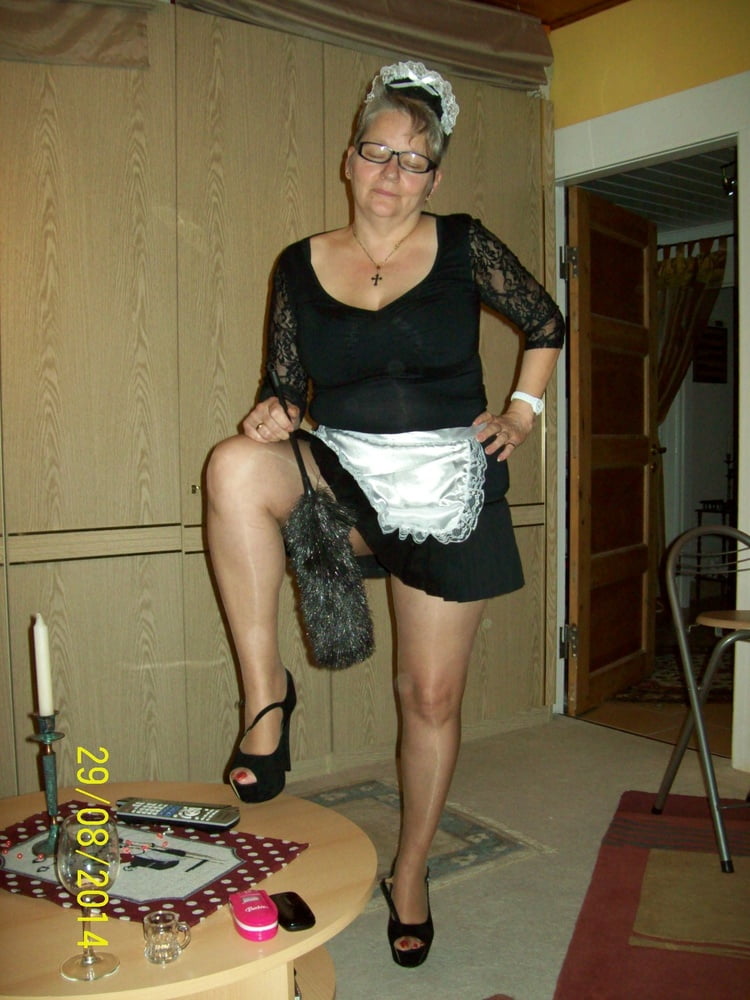 Grandma Grew Up Loving Stockings And Pantyhose #105254719