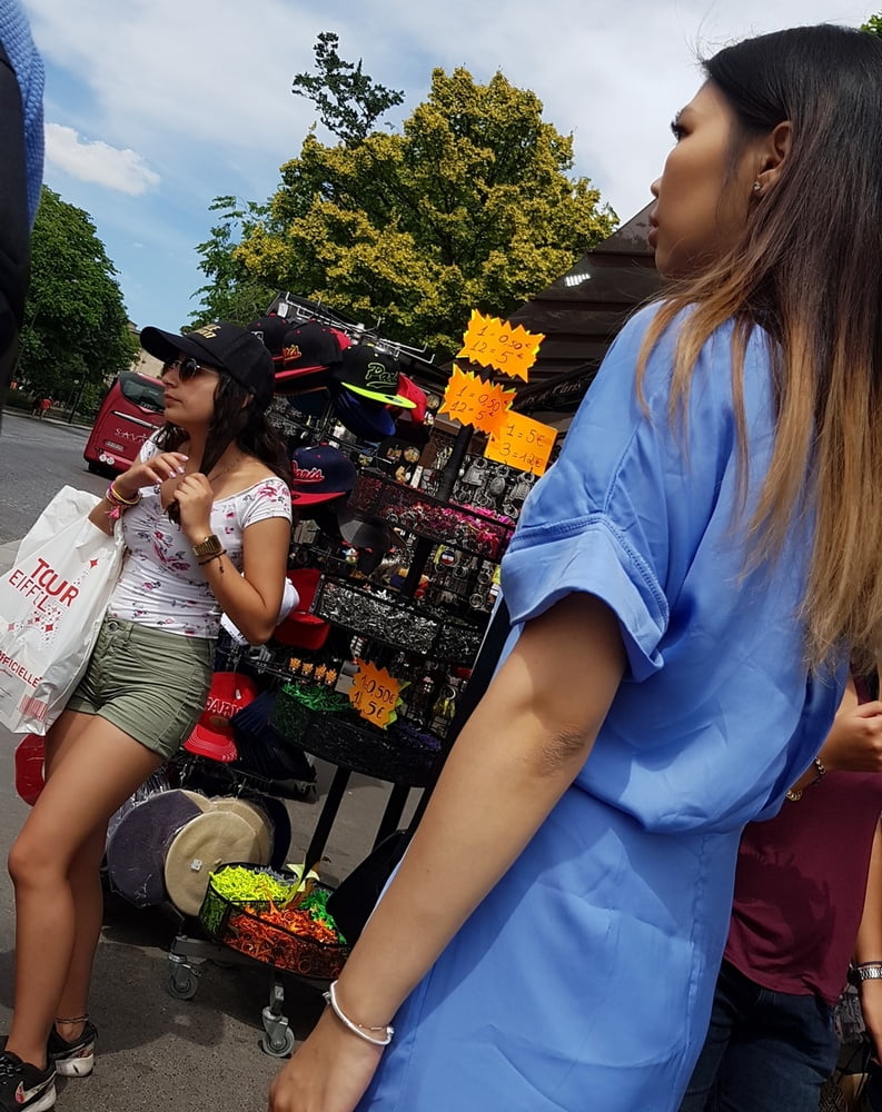 vpl, cute asian in blue dress #81240191