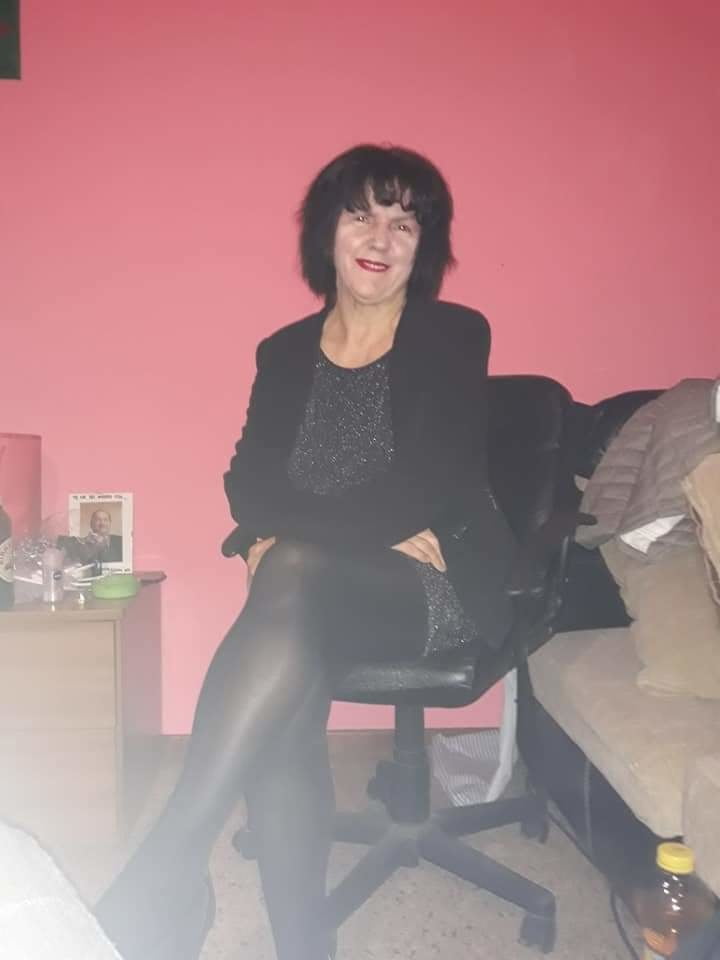 Mature and granny in black stockings #99559862