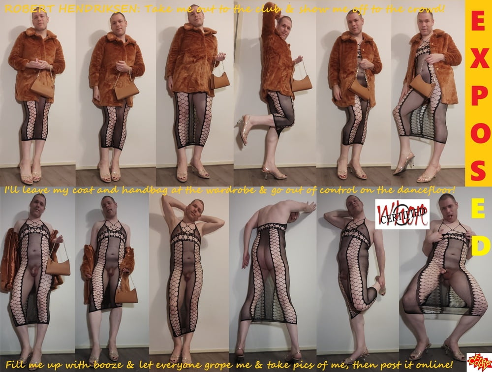 Robert Hendriksen - Sissy Striptease &quot;Coat &amp; Handbag&quot; #107091086