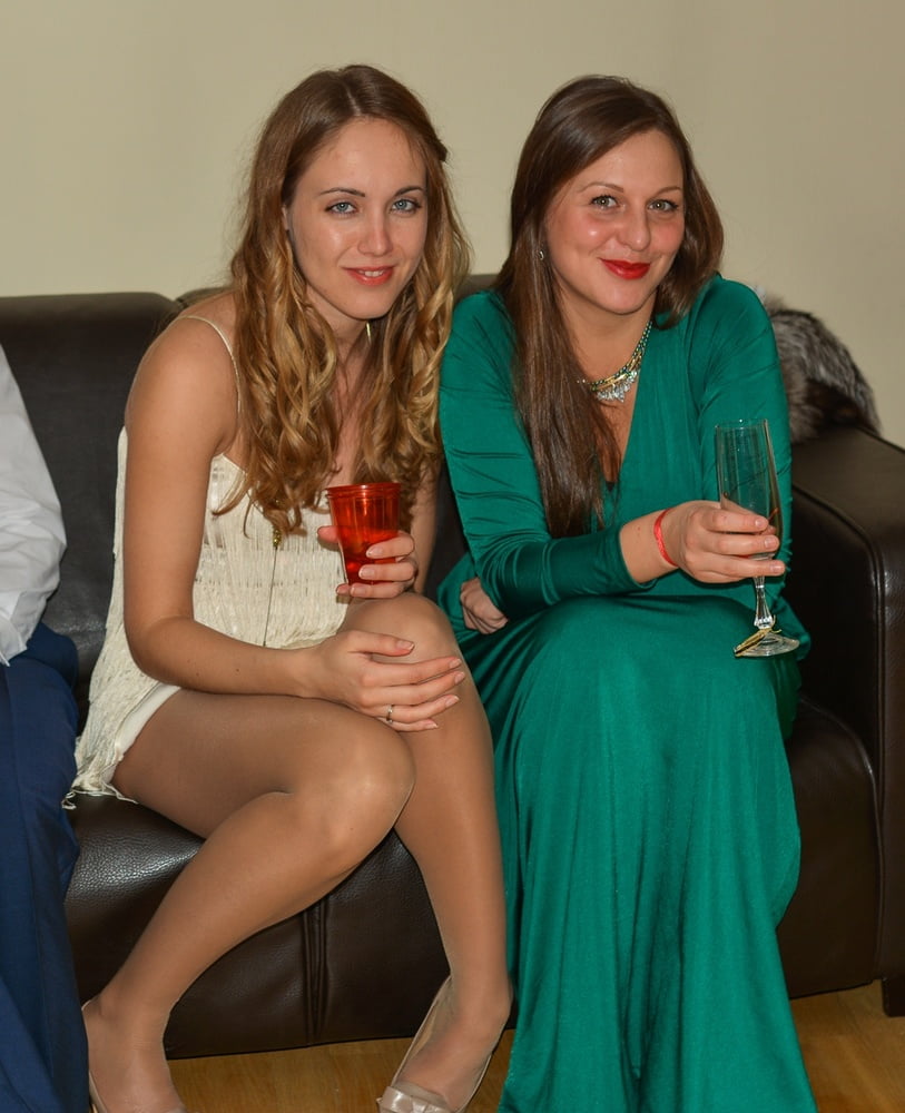 Katya and Friends Party in Pantyhose #95303773