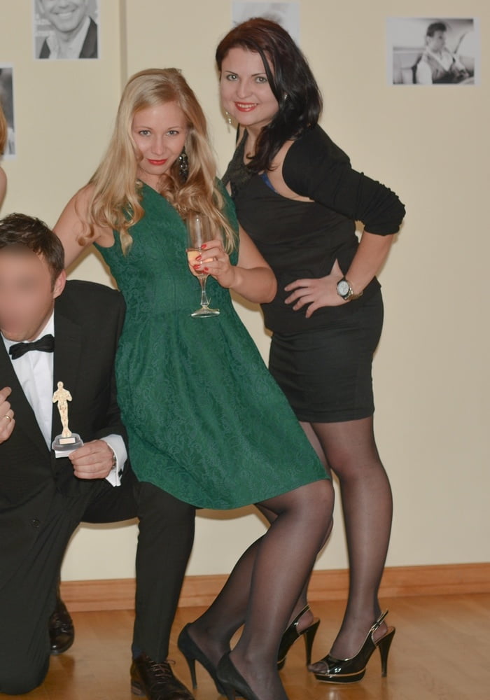Katya and Friends Party in Pantyhose #95303809