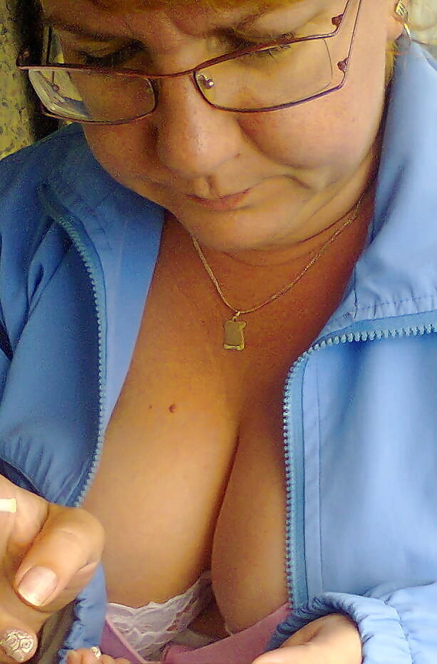 Granny Cleavage for boys #99056987