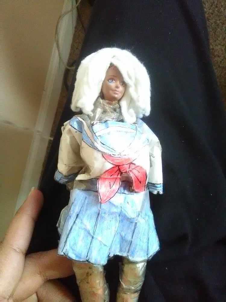 Sakura in seifuku schoolgirl uniform (Barbie doll) #103930485
