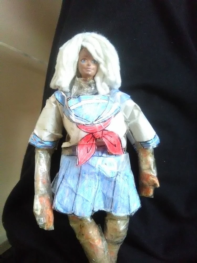 Sakura in seifuku schoolgirl uniform (Barbie doll) #103930489