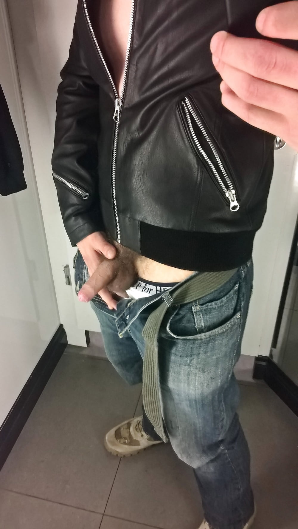 leather jacket tryout #107188228