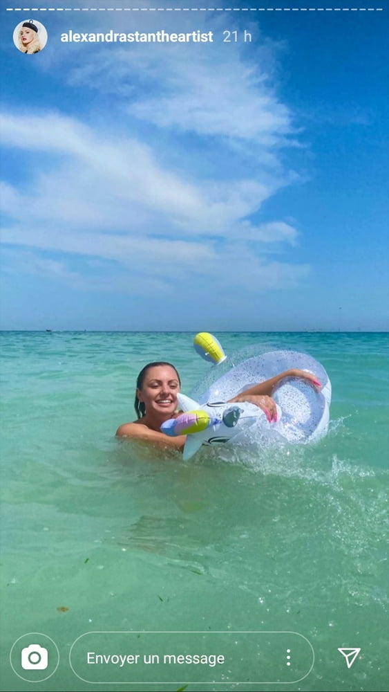 Alexandra Stan beach season #82274352