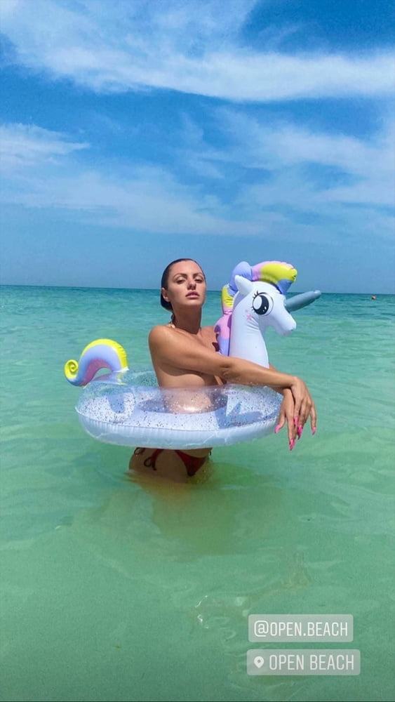Alexandra Stan beach season #82274476