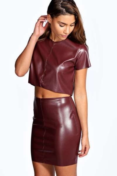 Red Leather Top 2 - by Redbull18 #99539587