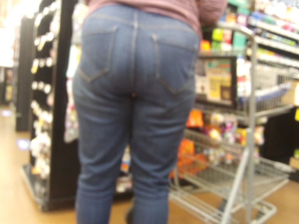 Milf ass booty jeans #97836864