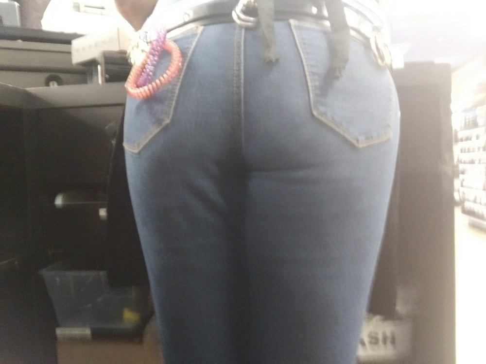 Milf ass booty jeans #97836881