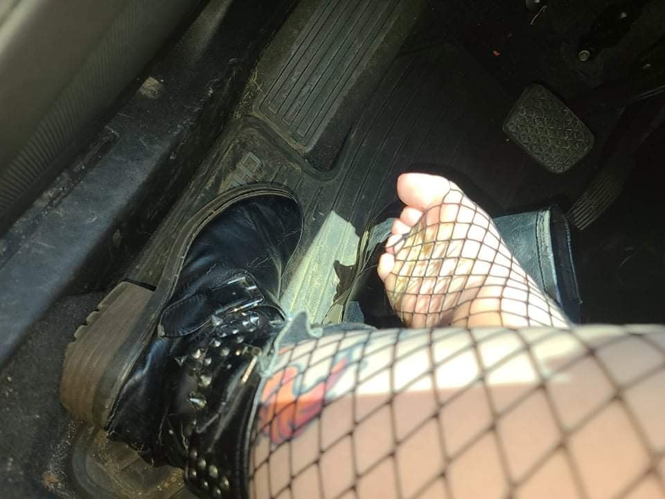 Feet in the car #106695274