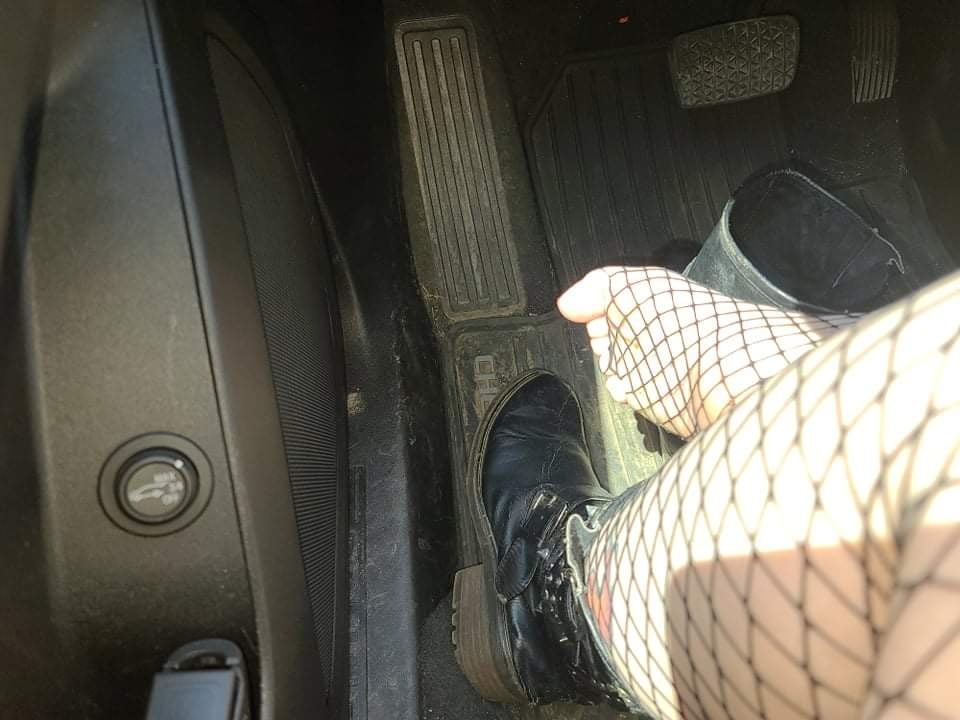 Feet in the car #106695277