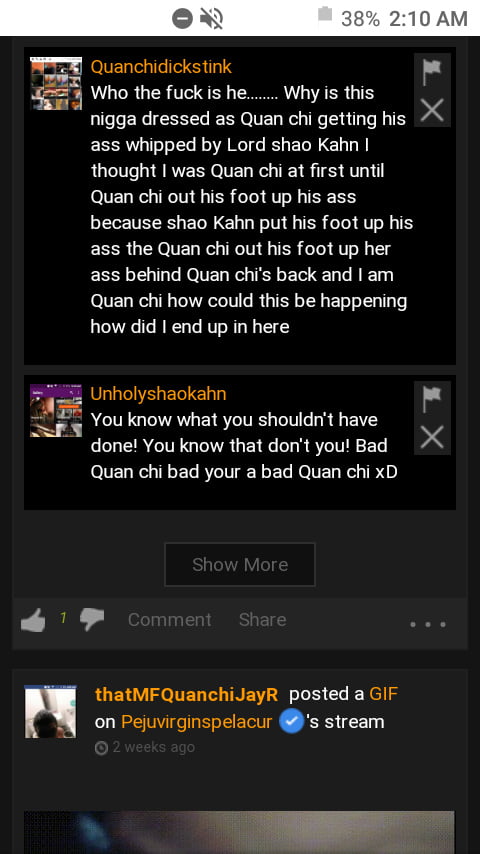 Lord quan chi dick stink gross more please
 #99524648