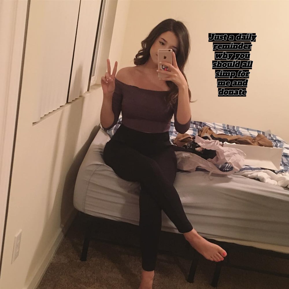 Pokimane femdom captions