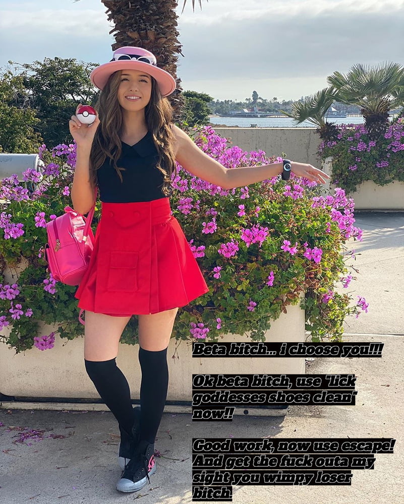 Pokimane &quot;simp&quot; captions #89569580