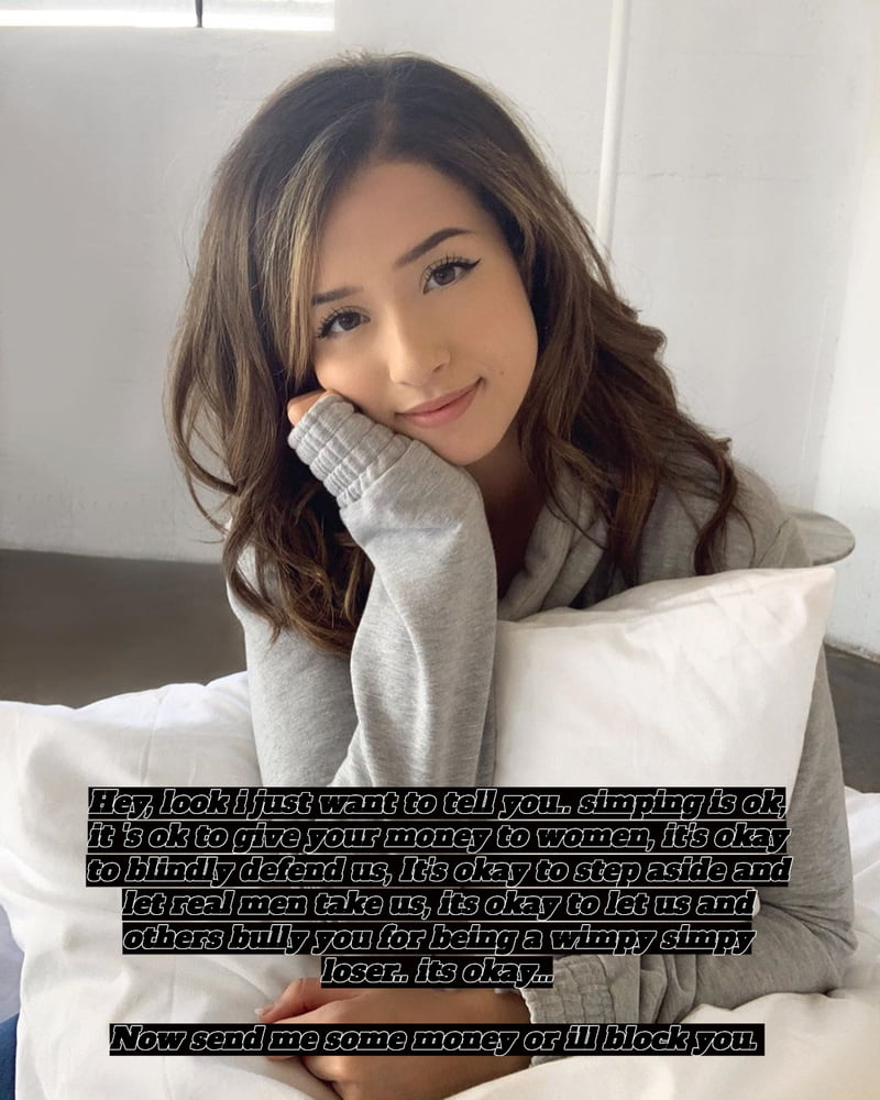 Pokimane &quot;simp&quot; captions #89569586