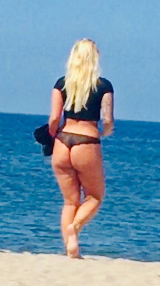 Thong Crossover at the Beach #102716273
