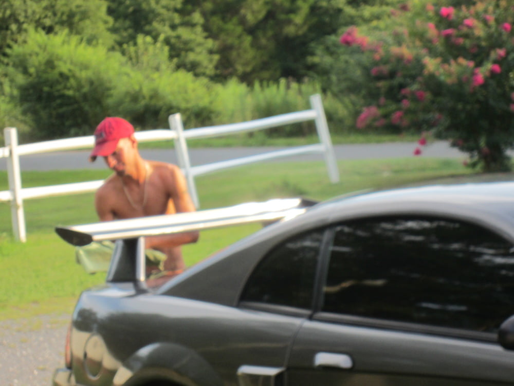 hot guy washing car #107004439