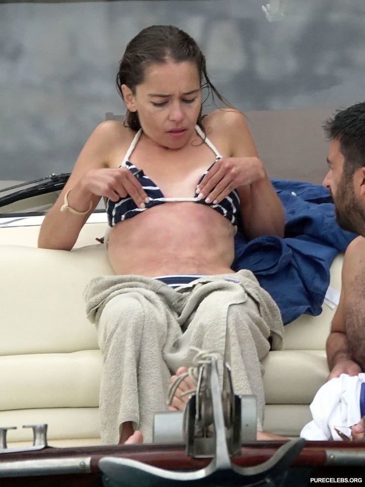 Emilia Clarke Shows Body In Bikini #81488118