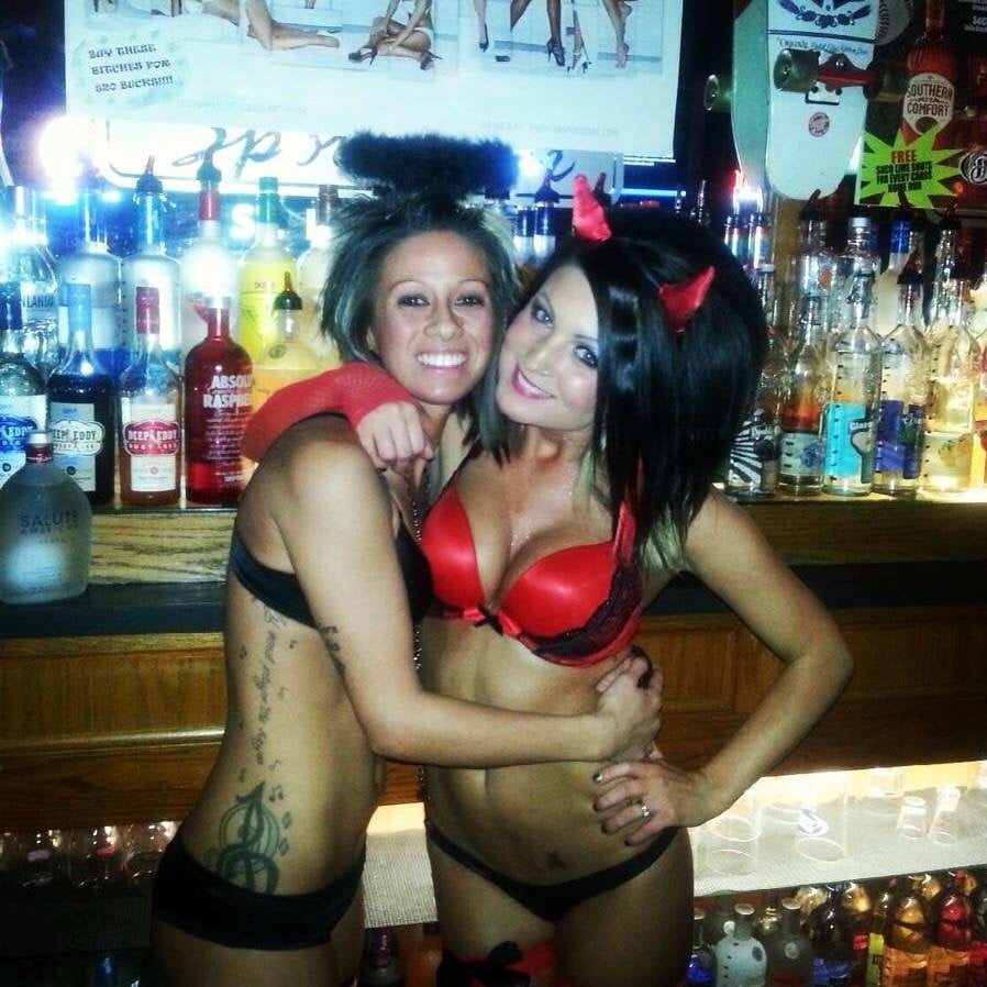 Attractive Lesbians Working At Twin Peaks #105955729