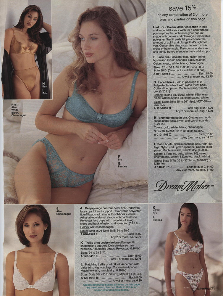 Scans du catalogue de lingerie printemps-été 1996 de jc penney
 #80380575