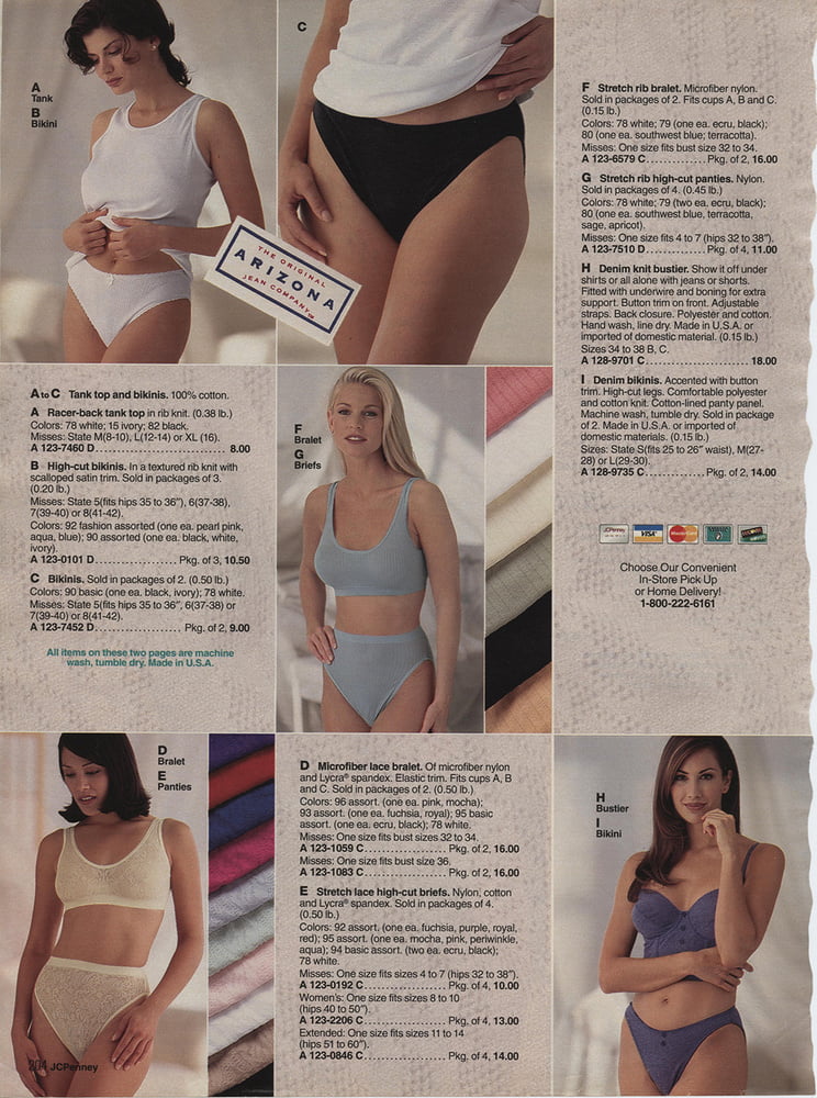 Spring &amp; Summer 1996 JC Penney Lingerie Catalog Scans #80380610