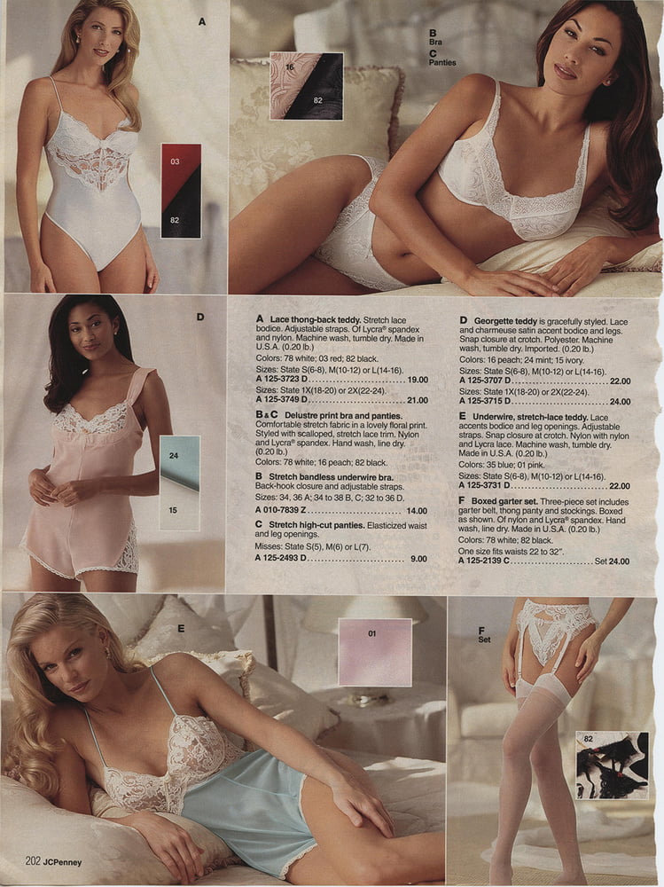 Scans du catalogue de lingerie printemps-été 1996 de jc penney
 #80380619