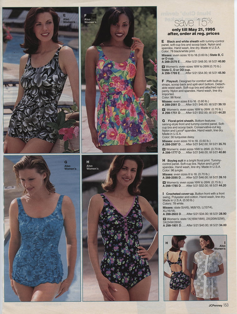 Spring &amp; Summer 1996 JC Penney Lingerie Catalog Scans #80380625