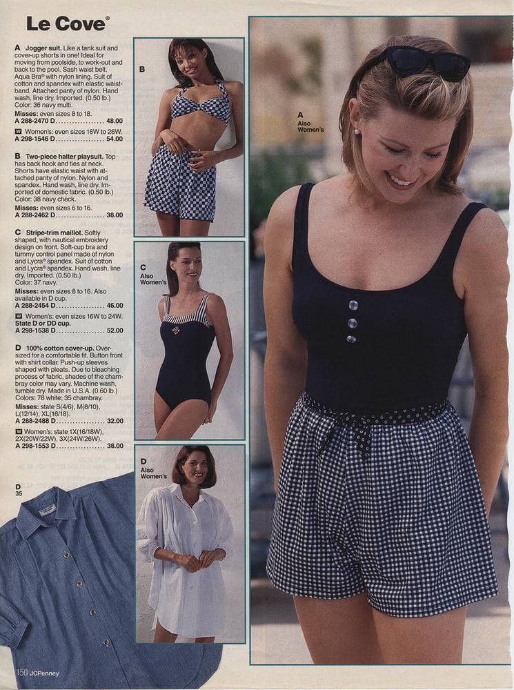 Scans du catalogue de lingerie printemps-été 1996 de jc penney
 #80380633