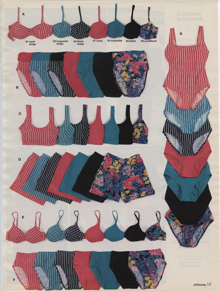 Scans du catalogue de lingerie printemps-été 1996 de jc penney
 #80380642