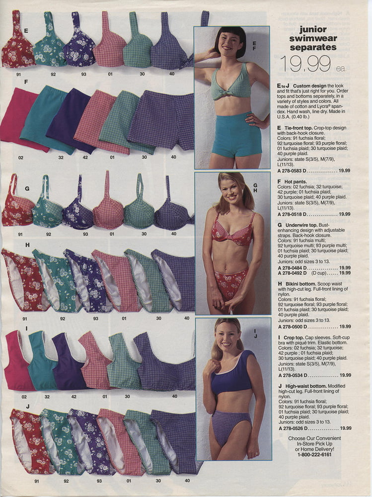 Scans du catalogue de lingerie printemps-été 1996 de jc penney
 #80380655