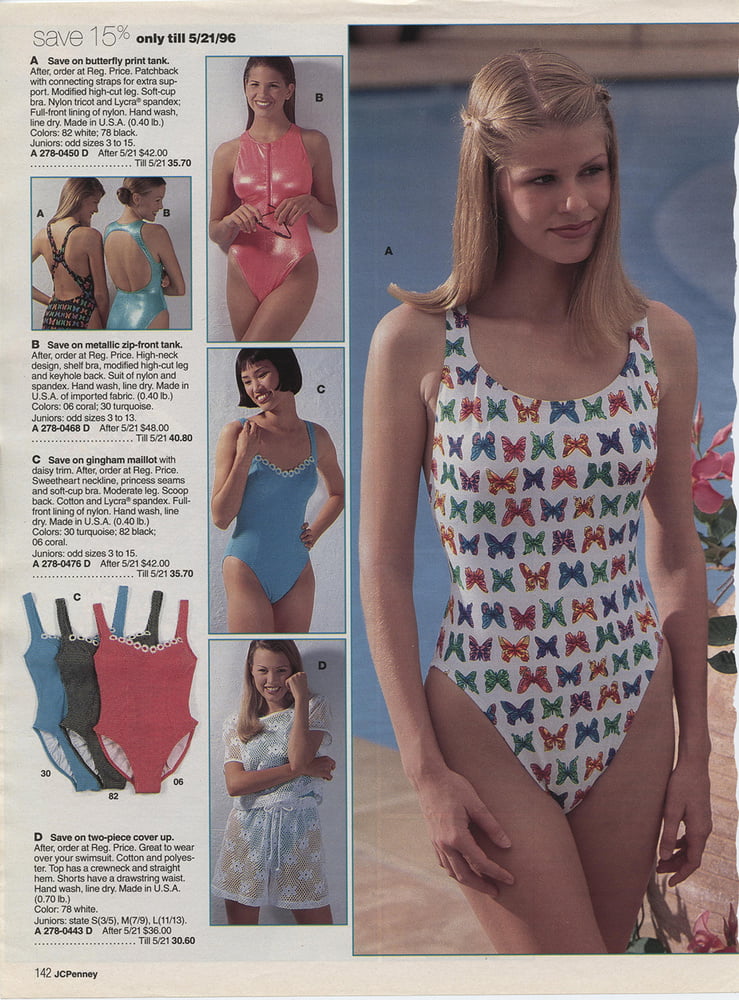 Scans du catalogue de lingerie printemps-été 1996 de jc penney
 #80380658